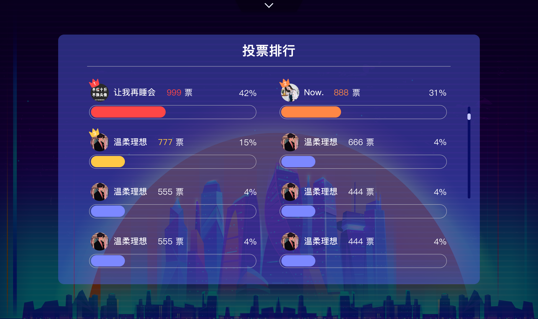 易企微投票